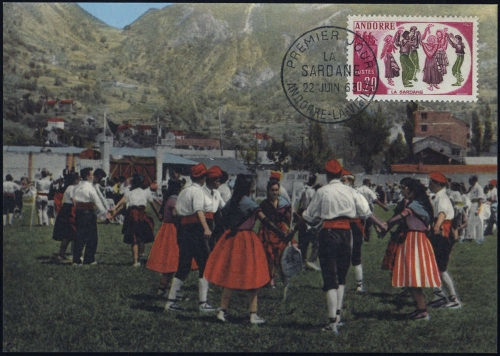 1963, Andorra Französische Post, 179 MK