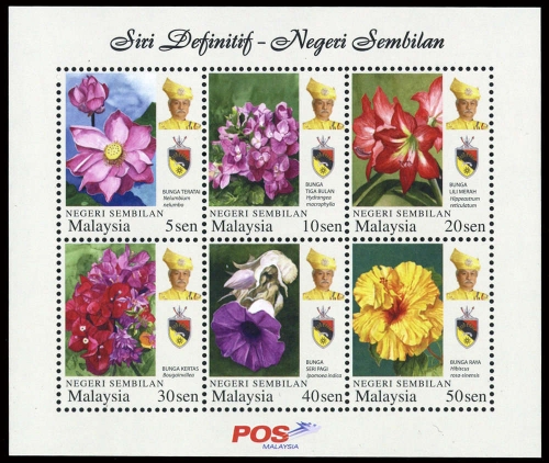 2009, Malaiische Staaten Negri Sembilan, Block 1, **