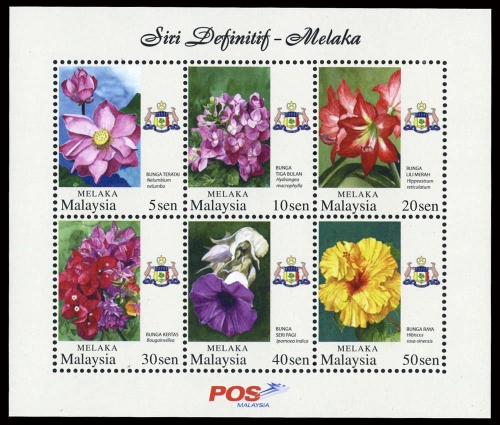 2009, Malaiische Staaten Malakka, Block 1, **