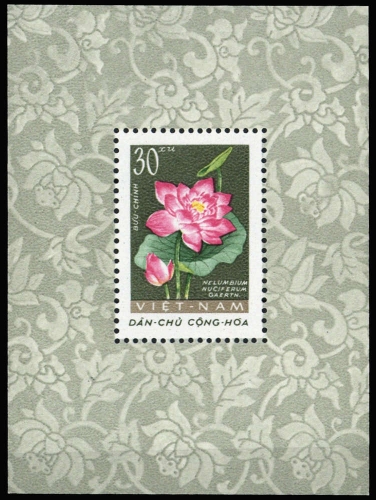1962, Vietnam Nord und Republik, Block 7, **