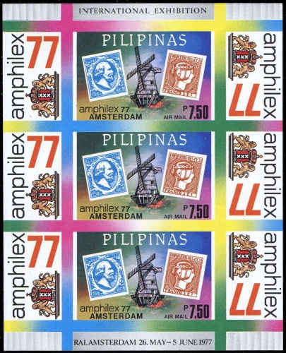 1977, Philippinen, Block 10 B, **