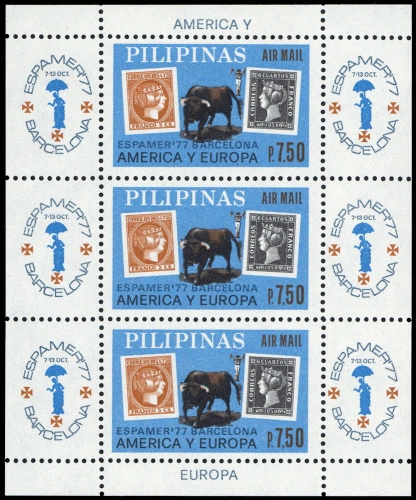 1977, Philippinen, Block 11 A, **
