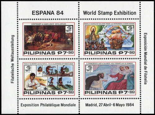 1984, Philippinen, Block 23 A, **
