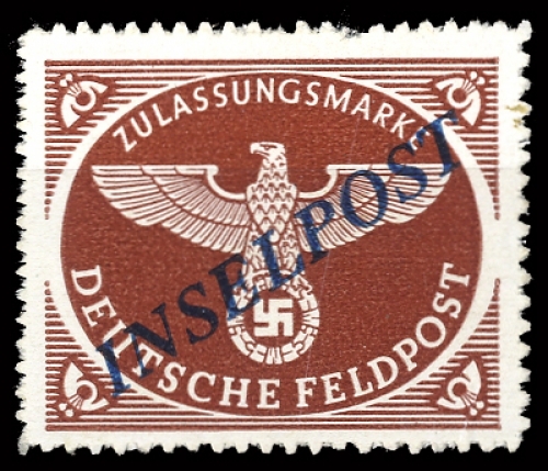 1944, Deutsche Besetzung II. WK, Feldpostmarken, 10 B b I, (*)