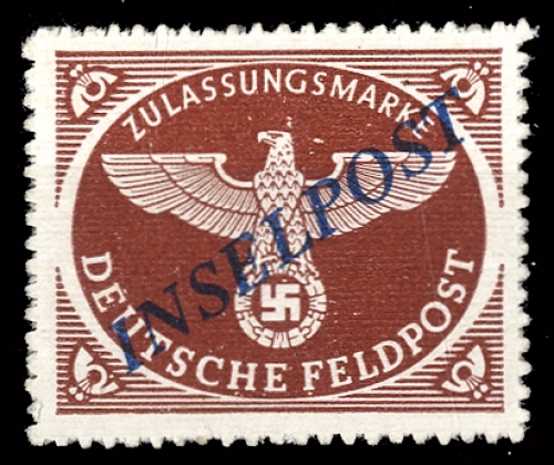 1944, Deutsche Besetzung II. WK, Feldpostmarken, 10 B b I, (*)