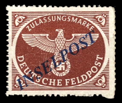 1944, Deutsche Besetzung II. WK, Feldpostmarken, 10 B b I, (*)