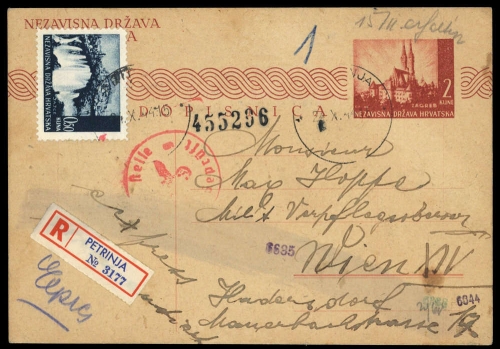 1944, Kroatien, 48, Brief
