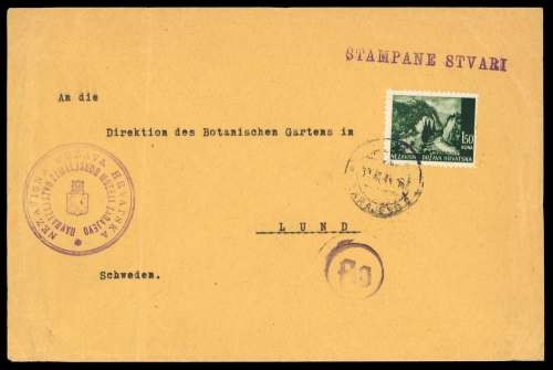 1941, Kroatien, 51, Brief