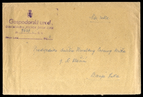 1942, Kroatien, Brief