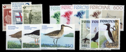 1976, Färöer, 21-23 u.a., **