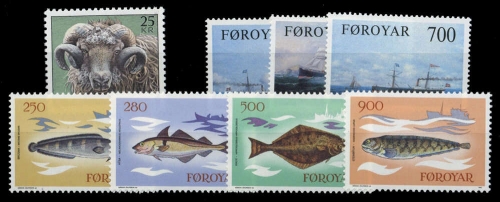 1979, Färöer, 42 u.a., **