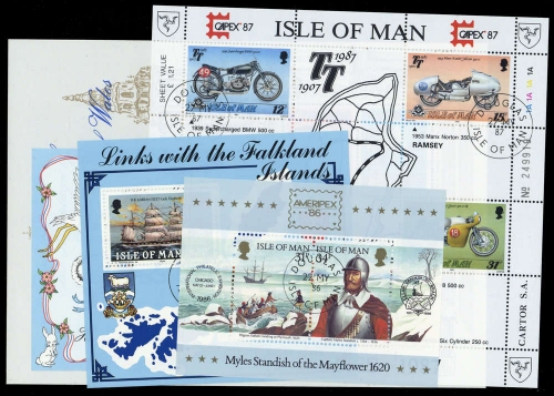 1981, Insel Man, Bl. 5 u.a., gest.