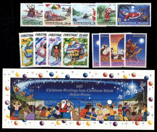 1985, Weihnachtsinseln, 226-30 u.a., **