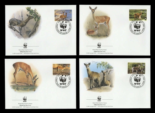2001, Swaziland, 702-05, FDC