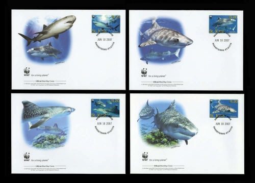 2007, St. Kitts Nevis, 955-58, FDC