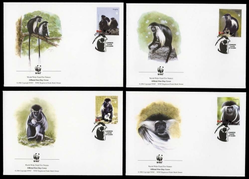 2004, Angola, 1745-48, FDC