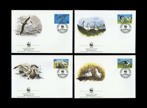 1999, Tristan da Cunha, 654-57, FDC