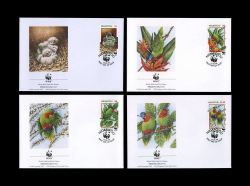 1998, Niuafoou Inseln, 326-29, FDC