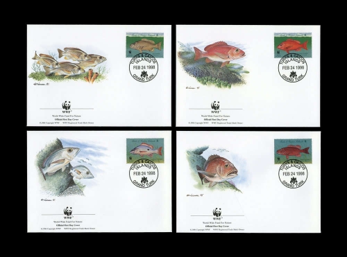 1998, Turks und Caicos Inseln, 1404-07, FDC