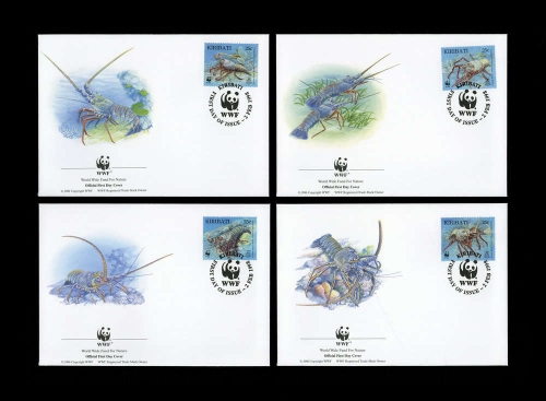 1998, Kiribati, 771-74, FDC