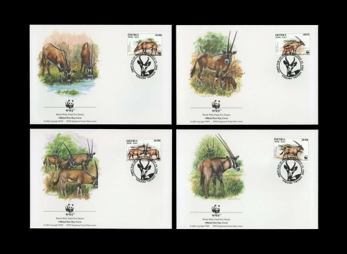 1996, Eritrea, 87-90, FDC