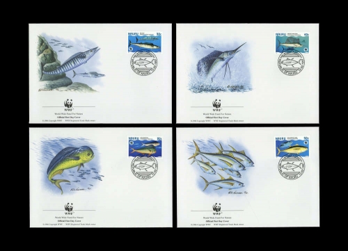 1997, Nauru, 437-40, FDC