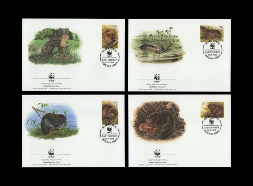 1995, Weissrussland, 96-99, FDC