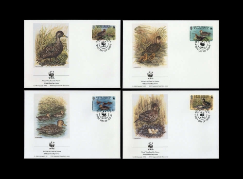 1992, Falkland Abhängige Gebiete B Süd-Georgien, 203-06, FDC