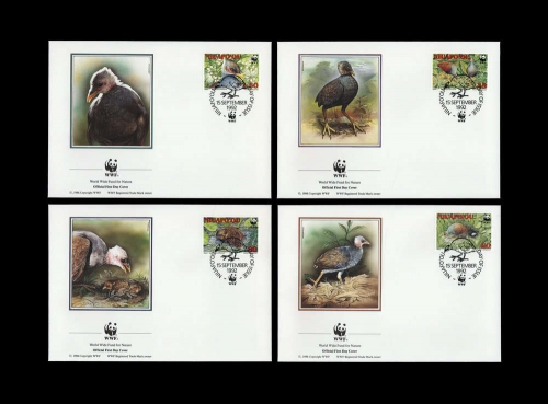 1992, Niuafoou Inseln, 233-36, FDC