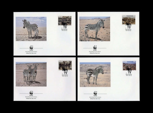 1991, Namibia, 702-05, FDC