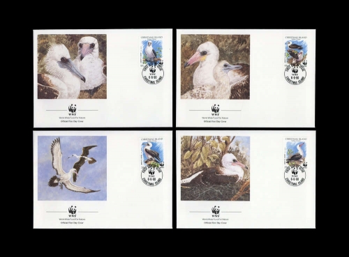 1990, Weihnachtsinseln, 303-06, FDC