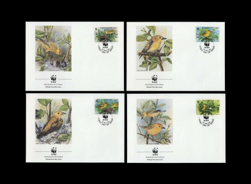 1991, Barbados, 770-73, FDC