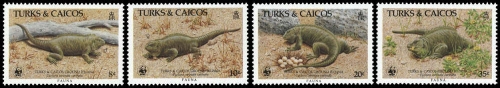 1986, Turks und Caicos Inseln, 777-80, **