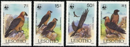 1986, Lesotho, 556-59, **