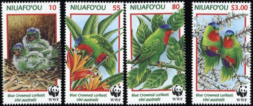 1998, Niuafoou Inseln, 326-29, **