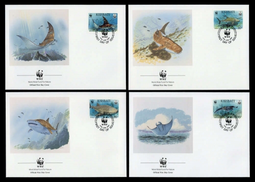 1991, Kiribati, 566-69, FDC