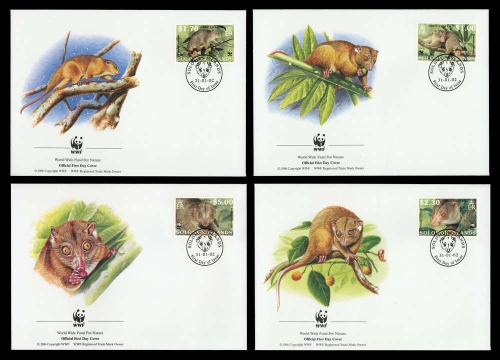 2002, Salomoninseln, 1062-65, FDC