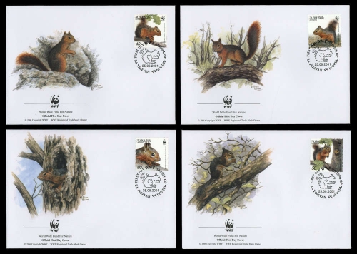 2001, Armenien, 435-38, FDC