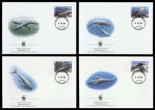 2003, Britische Gebiete in der Antarktis, 353-56, FDC