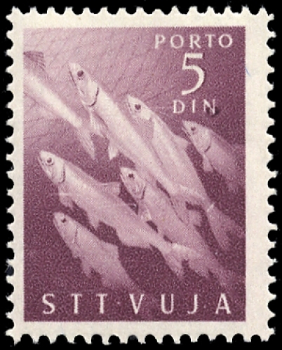 1950, Triest Zone B, P 10 Var., **