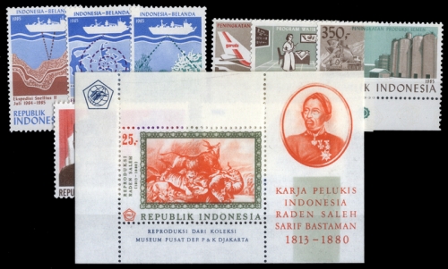 1967, Indonesien, Bl. 8 u.a., **