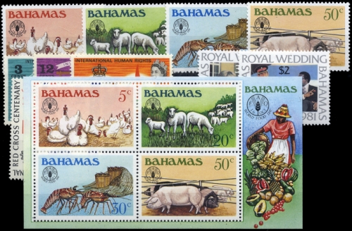 1963, Bahamas, 188-89 u.a., **