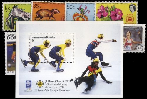 1972, Dominica, 337-40 u.a., **