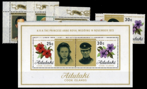 1972, Aitutaki, 44-45 u.a., **