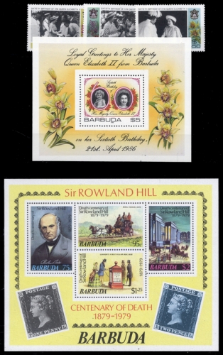 1979, Barbuda, Bl. 41 u.a., **