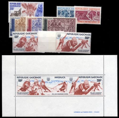 1964, Gabun, 193-95 u.a., **