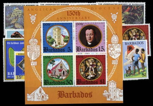 1972, Barbados, 341-44 u.a., **