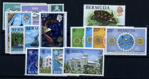 1965, Bermuda, 188-89 u.a., **