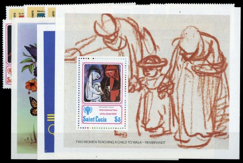 1979, St. Lucia, 462-65 u.a., **