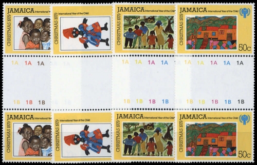1979, Jamaica, 462-65 Zw, **
